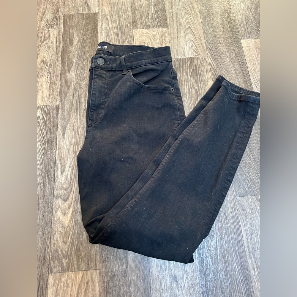 Express Black Curvy Jeans